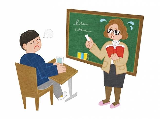 최근 온라인 커뮤니티에는 교사가 학생을 가르치는 데 겪는 어려움을 호소하는 글이 늘고 있다. /사진=이미지투데이