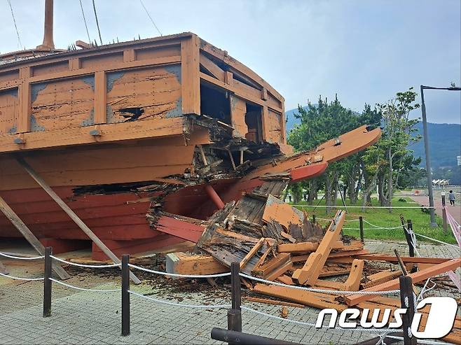 경남 거제시 임진란 거북선. 뉴스1 ⓒ News1