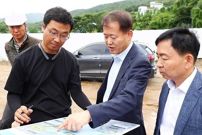 김영수 의왕시 부시장, 민선8기 공약사업 대상지 '현