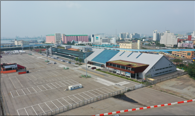 인천항 8부두 폐 곡물창고를 리모델링 한 상상플랫폼 전경. 사진제공=인천시