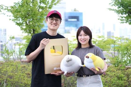 안병욱 밀리언볼트 감독(좌)과 권빛나 더핑크퐁컴퍼니 사업전략총괄이사(우). 더핑크퐁컴퍼니·밀리언볼트.