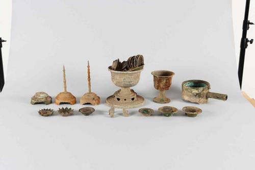 청동 공양구 일괄                 문화재청