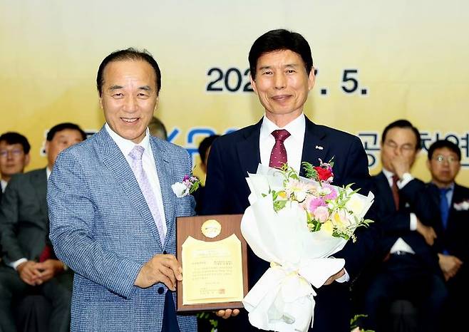 [대구=뉴시스] 대구시 달서구는 한국공공자치연구원이 주관한 '제28회 한국지방자치경영대상' 종합평가에서 기후환경대상을 받았다. (사진 = 대구시 달서구 제공) 2023.07.06. photo@newsis.com  *재판매 및 DB 금지