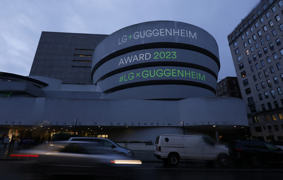 LG Corp. partnered with the Guggenheim Musuem to launch the LG Guggenheim Award, which recognizes modern artists who have done innovative work with technology. [LG CORP.]