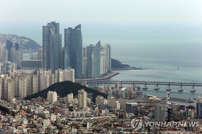 부산 해안가 모습 ※ 기사와 직접 관계가 없는 자료사진. [연합뉴스 자료사진]