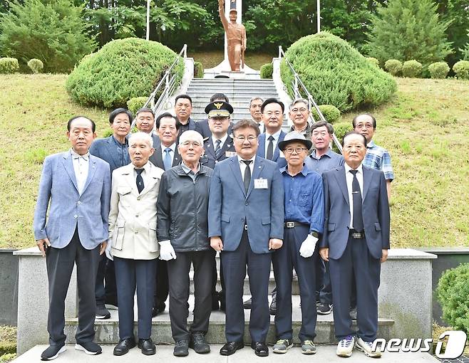 제73주년 영월 녹전전투 순국경찰관 추념제전.(영월경찰서 제공) 2023.7.8/뉴스1