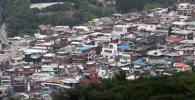 서울 시내 다세대주택 밀집 지역의 모습. 사진은 기사와 직접적인 관련이 없음. /뉴스1