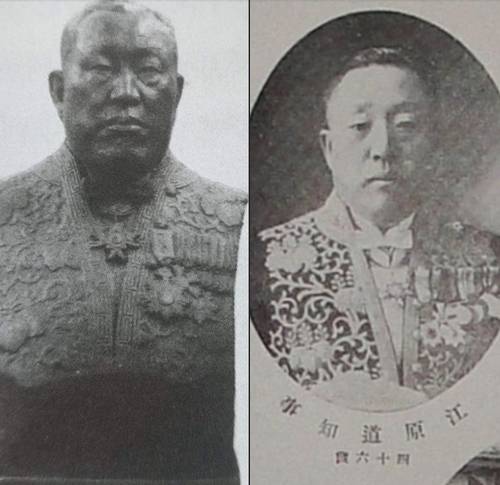 김복진의 ‘다산 선생상(다산 박영철상)’과 46세 강원도지사 시절 대례복을 입은 박영철의 모습. 황정수 제공