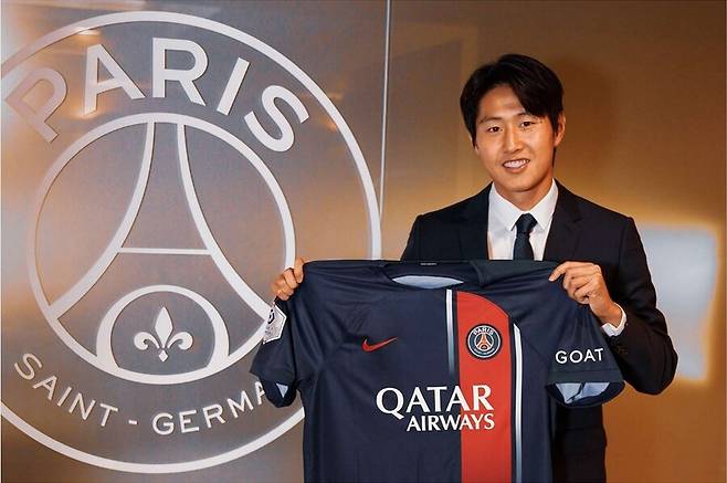 ▲ 이강인 PSG 입단 ⓒPSG