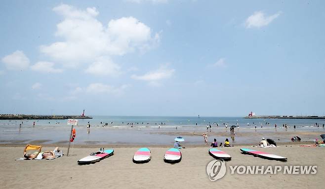 한여름 제주 바다 [연합뉴스 자료사진]