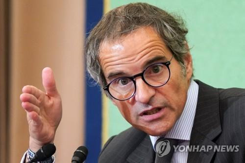 라파엘 그로시 국제원자력기구(IAEA) 사무총장 [도쿄 AFP=연합뉴스 자료사진, 재배포 및 DB화 금지]