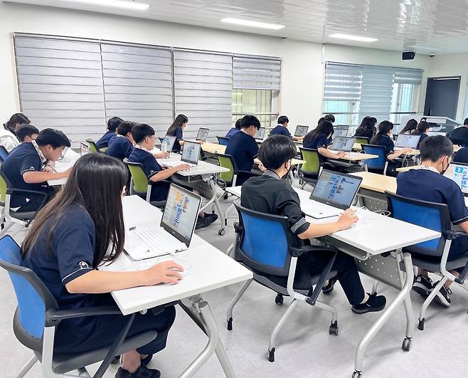 곡성군 중학생 코딩 자격증 취득 [곡성군 제공. 재판매 및 DB 금지]