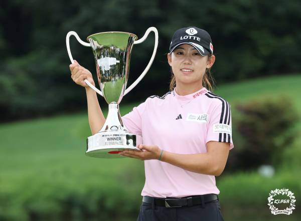 2023 대유위니아·MBN오픈 우승자 황유민. KLPGA 제공