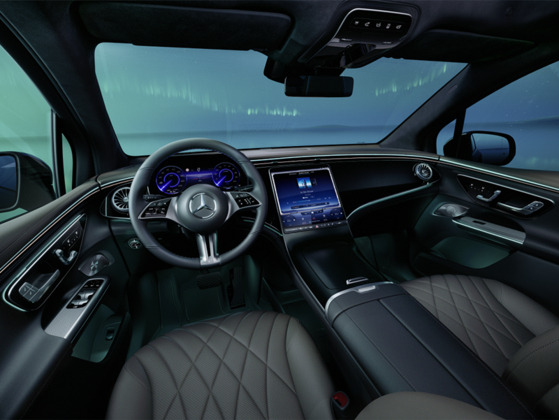 Interior of the EQE SUV [MERCEDES-BENZ KOREA]