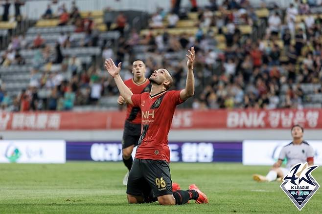 경남 글레이손. 제공 | 한국프로축구연맹