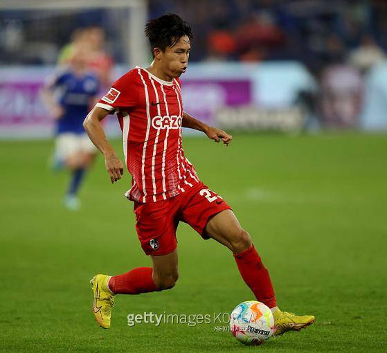 SC 프라이부르크 정우영. 사진=게티이미지