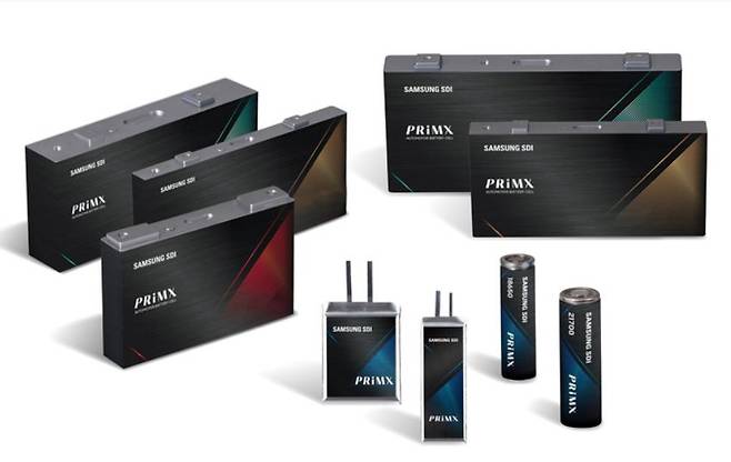 삼성SDI의 PRiMX 배터리[삼성SDI 제공]