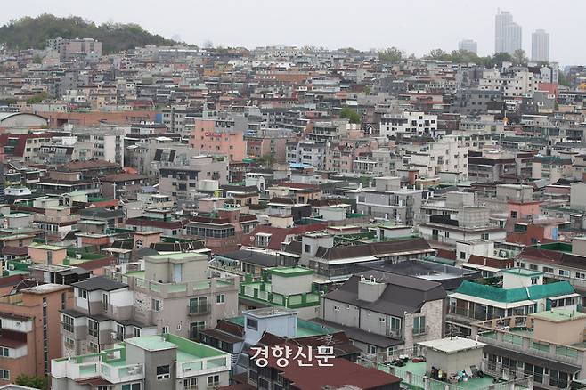 전세사기 피해자들이 다수 발생한 서울 강서구 빌라 밀집 지역. 한수빈 기자