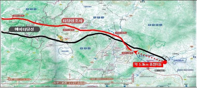 김포-파주-양주 노선 변경 예시 [국토교통부 제공. 재판매 및 DB 금지]