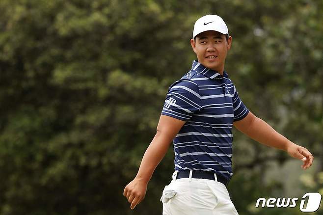 미국프로골프(PGA) 투어의 김주형. ⓒ AFP=뉴스1