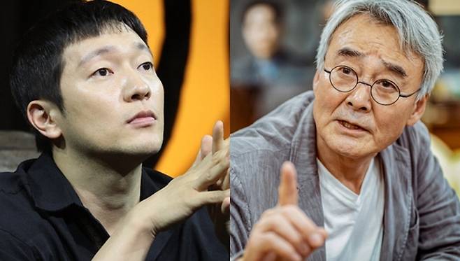 배우 손석구, 배우 남명렬. 사진|엠피앤컴퍼니, 파크컴퍼니