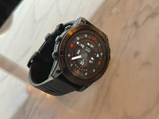 가민 스마트워치 '에픽스 프로' (사진=지디넷코리아)