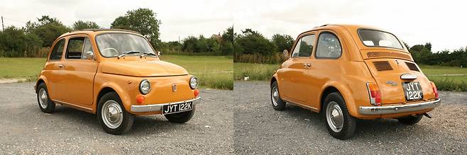 ‘미션 임파서블: 데드 레코닝 PART ONE’에 등장하는 1960년대 오리지널 피아트 500. [classicsworld.com]