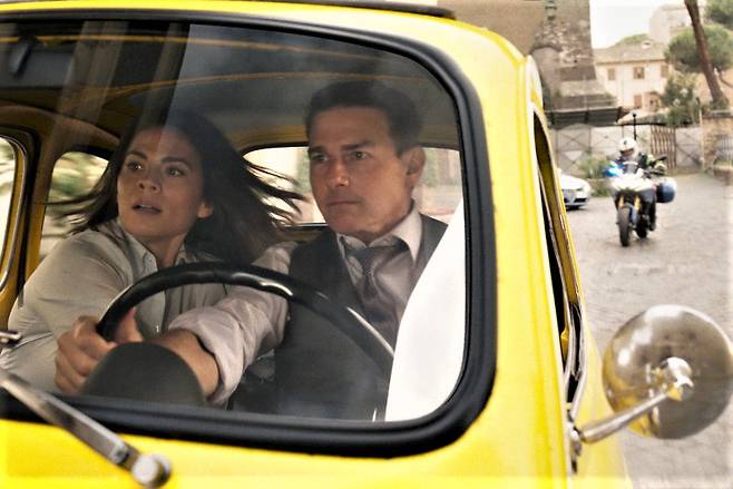 ‘미션 임파서블: 데드 레코닝 PART ONE’에 등장한 1960년대 오리지널 피아트 500 [파라마운트 픽쳐스]