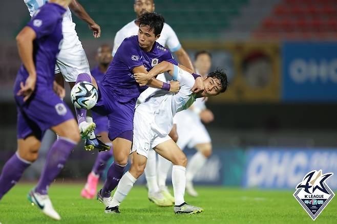 안양과 천안시티의 경기(한국프로축구연맹 제공)