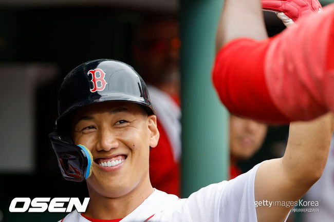 [사진] 보스턴 요시다 마사타카. ⓒGettyimages(무단전재 및 재배포 금지)