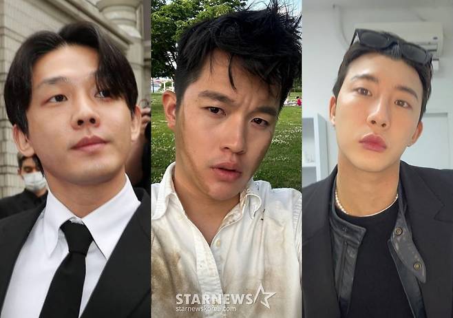 /사진=스타뉴스, 헤어몬(김우준)·양날(양승진) SNS