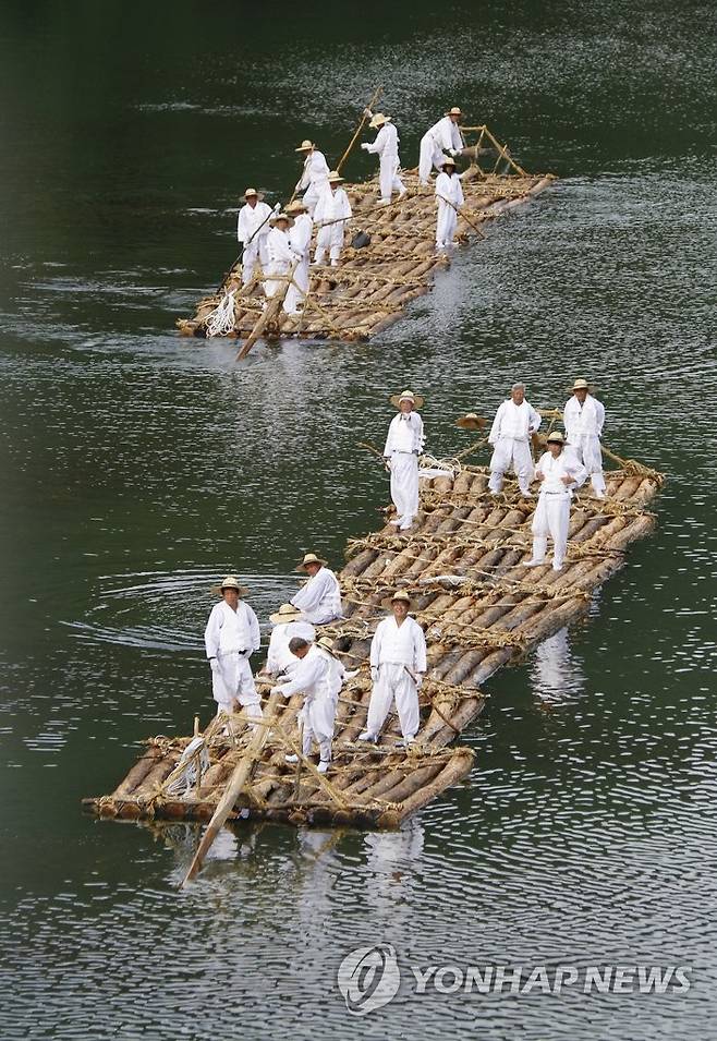 영월 동강뗏목축제 [영월군 제공]