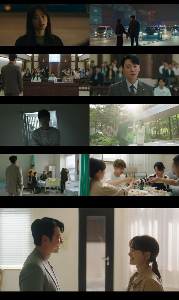 tvN 월화드라마 '이로운 사기'가 천우희 김동욱의 꽉 닫힌 해피 엔딩으로 막을 내렸다. /tvN 방송화면 캡처