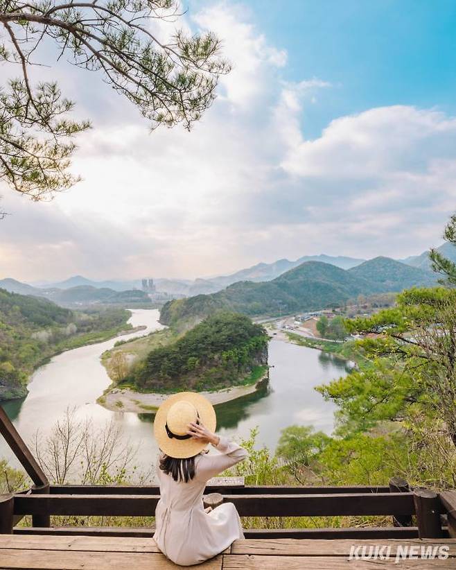 영월 한반도 지형.