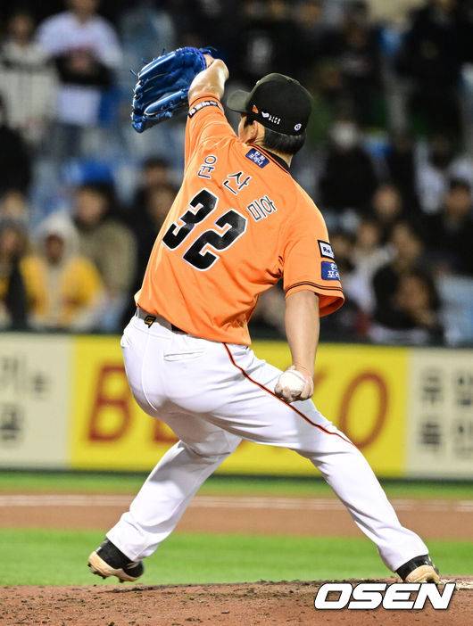 [OSEN=지형준 기자] 한화 윤산흠. 2023.04.07 /jpnews@osen.co.kr