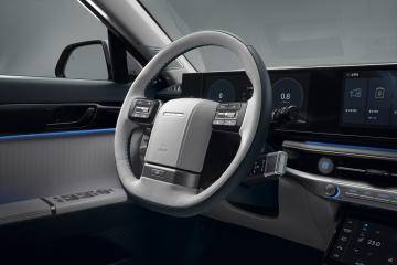 컬럼식 변속 레버. 현대차 제공