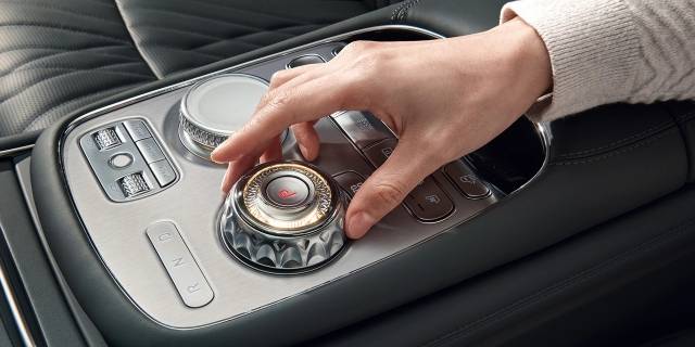 다이얼식 변속기. 현대차 제공