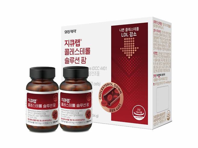 지큐랩 콜레스테롤 솔루션 팜/사진= 일동제약