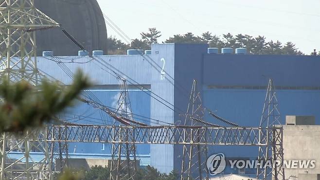 한빛원전 2호기 [연합뉴스TV 제공]