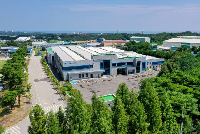 ▲ 미코세라믹스 강릉공장 전경