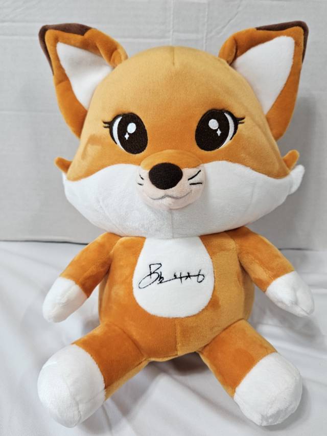 임희정의 사인을 품은 사막여우 드라이버 커버.