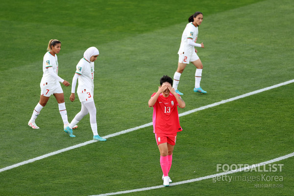 박은선(한국 여자 축구대표팀). 게티이미지코리아