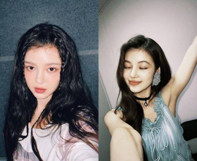 그룹 뉴진스 다니엘은 인위적이지 않은 잔머리 스타일링으로 내추럴한 매력을 더했다. 뉴진스 공식 SNS