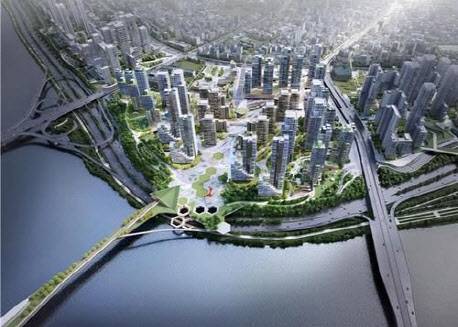 압구정3구역 재건축 신속통합기획 조감도(사진=서울시)