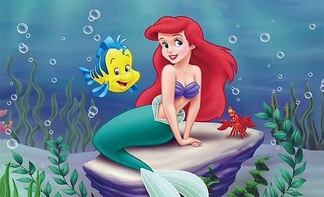 1989년작 영화 ‘인어공주’. 사진 디즈니