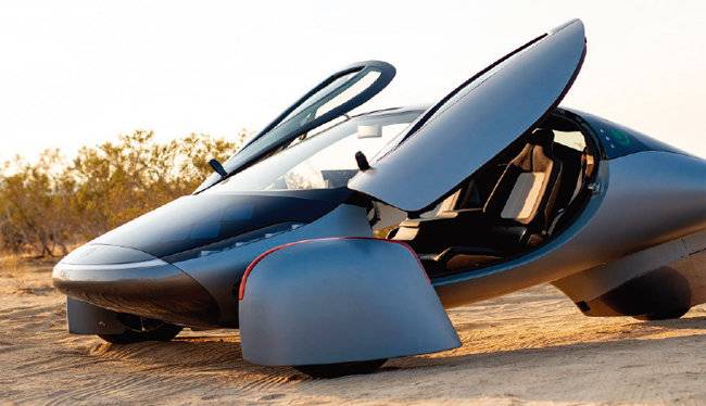 미국 앱테라 모터스가 개발한 독특한 디자인의 태양광 전기차. [앱테라 제공]