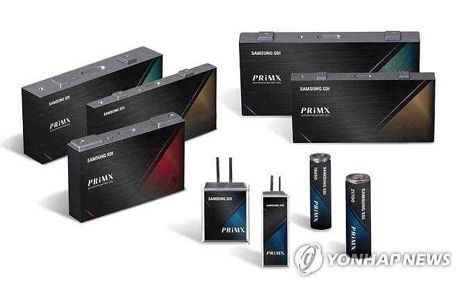 삼성SDI의 PRiMX 배터리 [삼성SDI 제공·재판매 및 DB 금지]