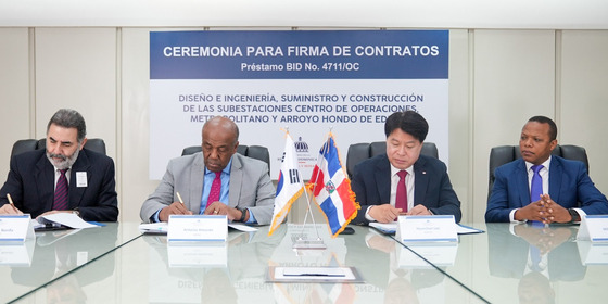 Korea Electric Power Corporation (Kepco) won a bid for a $38.15-million project to build power distribution substation in Santo Domingo, the Dominican Republic, on Tuesday. [KEPCO]