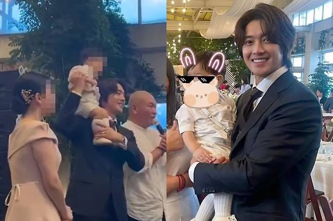 ▲ 김현중 아들 돌잔치. 출처| SNS