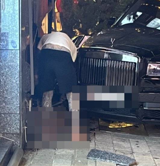 사건 현장. 사진 독자제공
